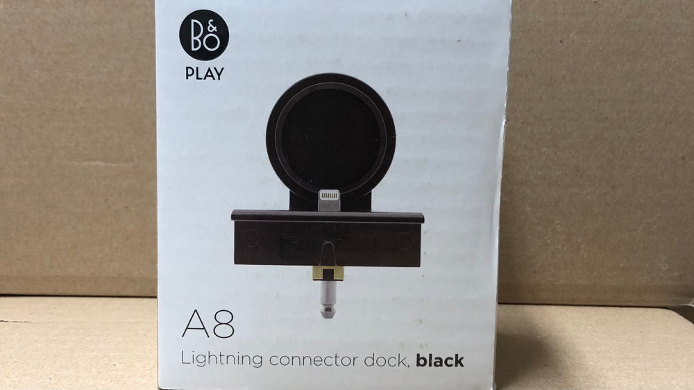 BeoPlay A8 Lightning Dock - musta